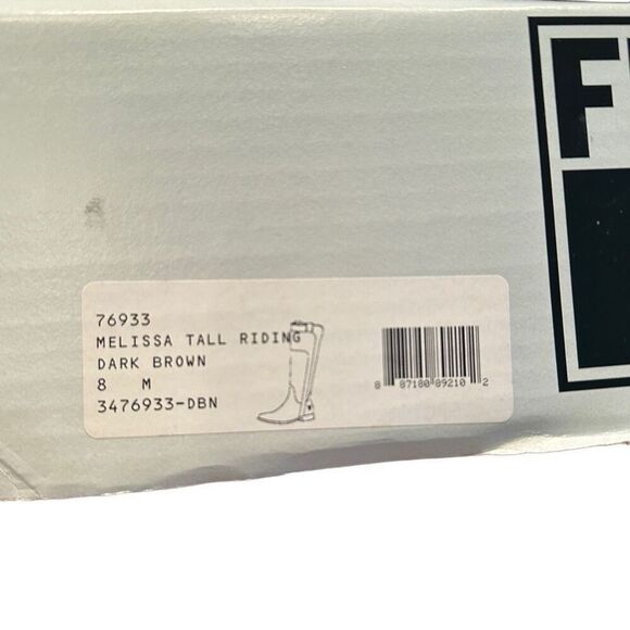 Frye Melissa tall dark brown riding boots- size 8 - Picture 10 of 10